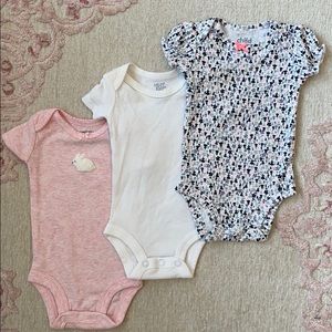3 pc onesie set